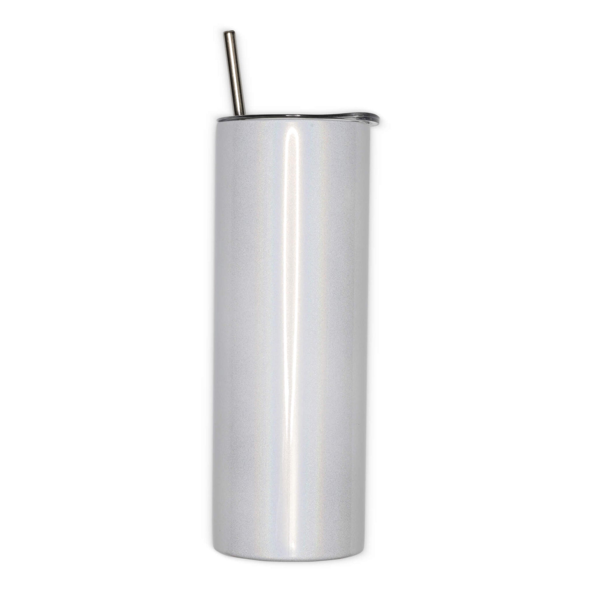 SHIMMER TUMBLER WITH STRAW AND LID 20oz - STAINLESS STEEL - Get Things Printed INC