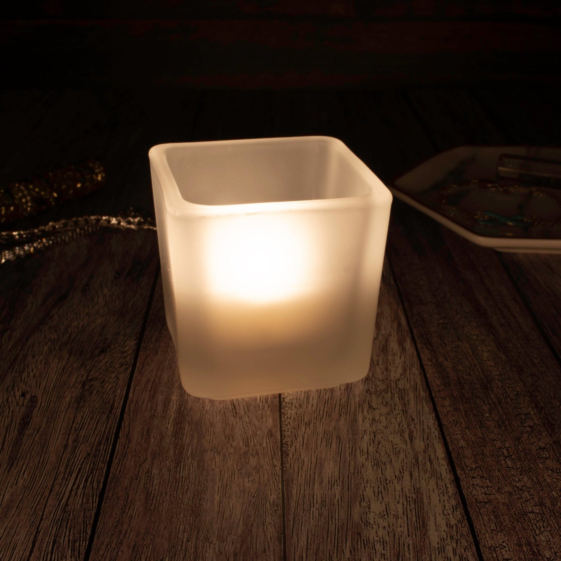 TEALIGHT CANDLE HOLDER - SQUARE - Get Things Printed INC