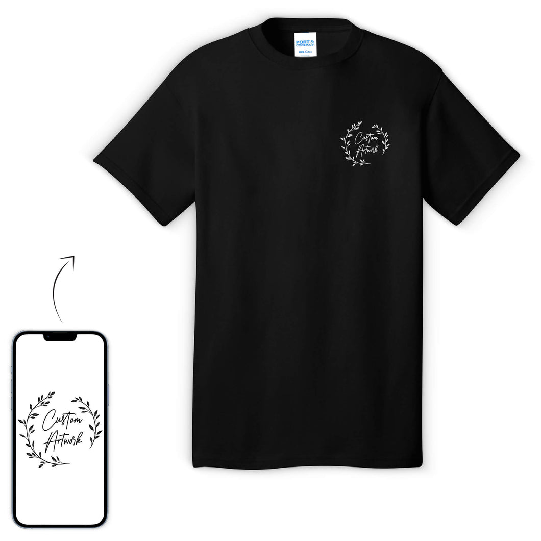 TEE SHIRT PORT & COMPANY CORE COTTON TEE - Get Things Printed INC