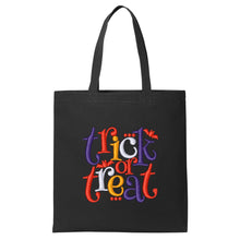 Load image into Gallery viewer, Trick Or Treat Tote Bag Core Cotton Embroidered - Get Things Printed INC
